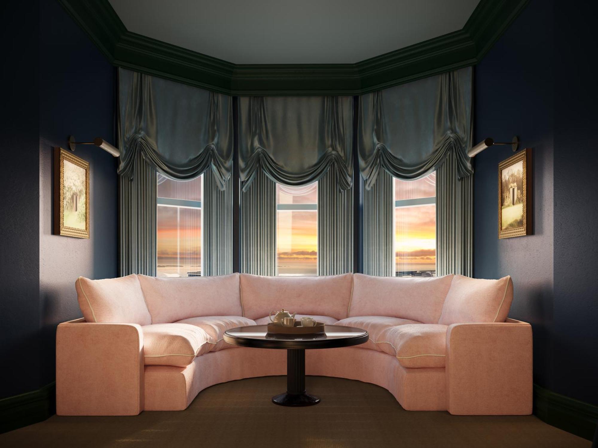 Отель Portrush Adelphi Экстерьер фото A 3D rendering of a room